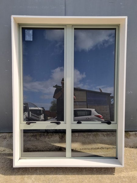 Aluminium Window Green 1200 W x 1600 H [#4431 SF] Carousel 2