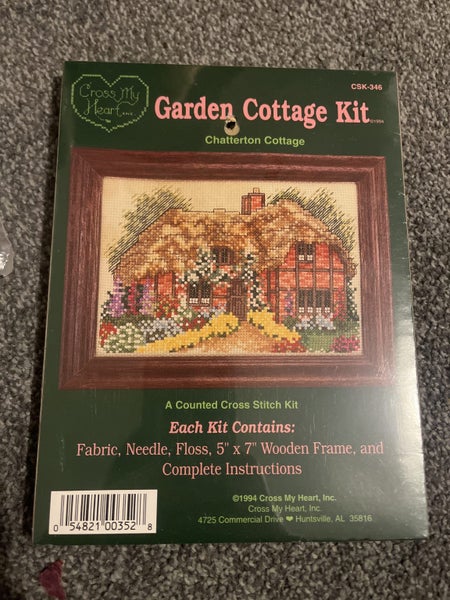 * New* - Garden cottage kit (counted) Carousel 1