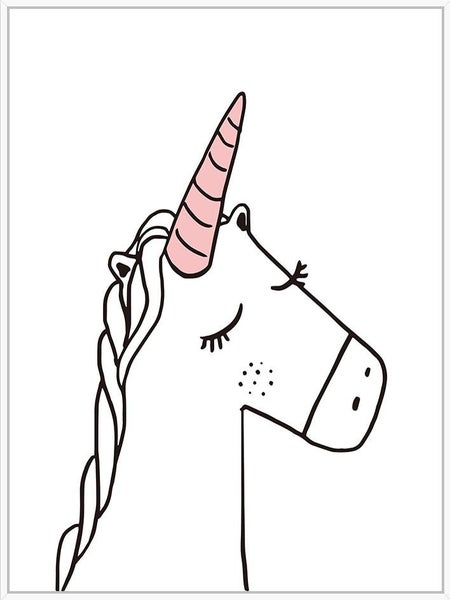 Thin Floating Frame - Jnr. - Candy Unicorn – 30x40cm Carousel 1