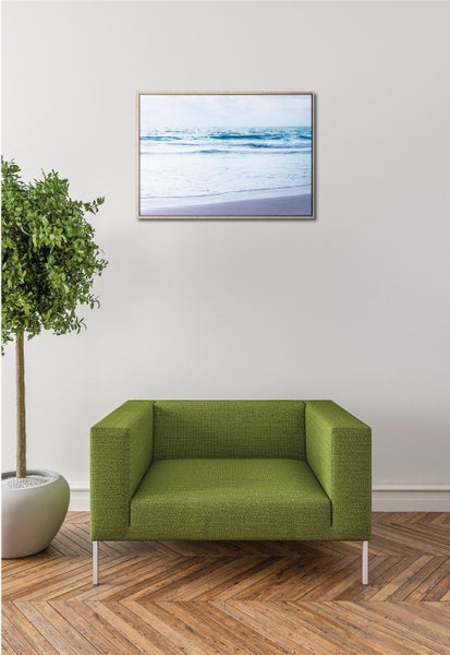 Framed Artwork - Coastal Beach Shore Tide – 70x50cm Carousel 2
