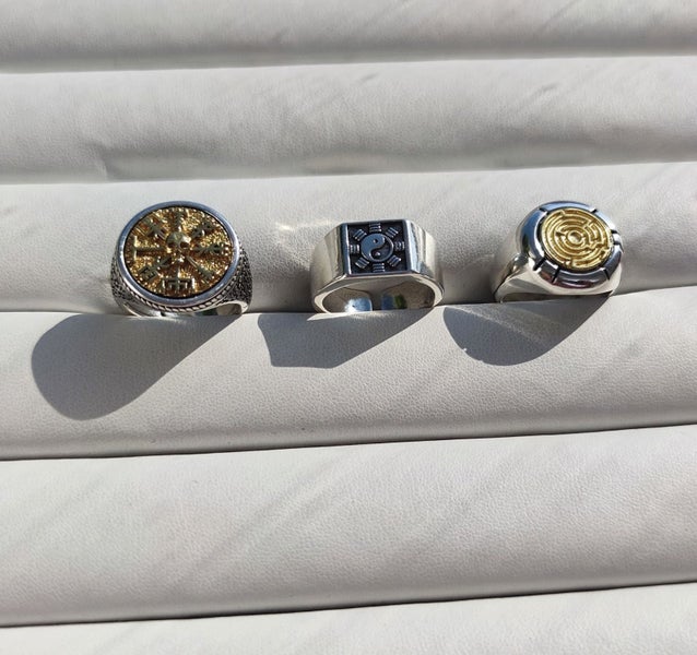(3X Rings) Statement Rings RSS15QS-13 Carousel 2