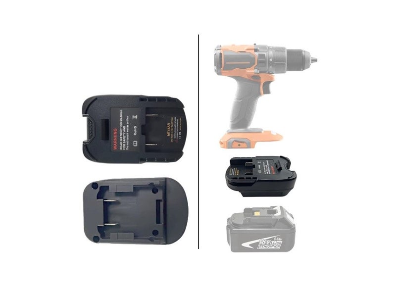 PTN Makita Battery to AEG Power Tool Battery Adapter Converter Power Tool Carousel 2