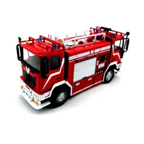 AMER 1/64 Janus 4000 Bi-fronte BAI Italy Fire Engine 2001 Modern Car Model Carousel 1