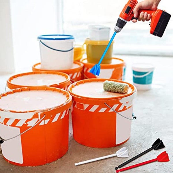 4Pcs 1/4-Inch Paint Mixer Drill Attachment Helix Epoxy Resin64510146318338112