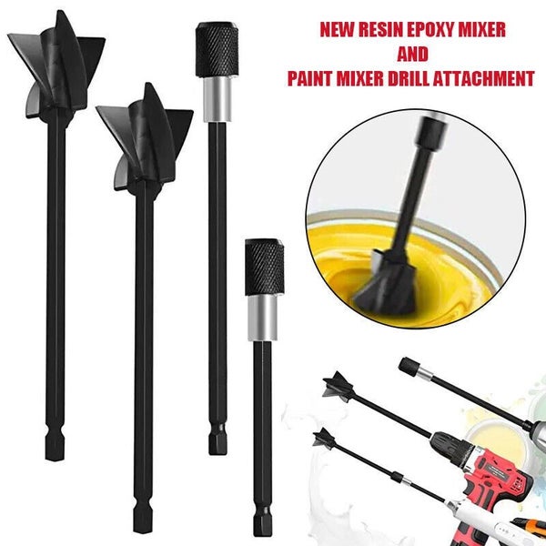4Pcs 1/4-Inch Paint Mixer Drill Attachment Helix Epoxy Resin64510146318338114