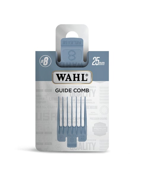 Wahl #8 (25Mm) Clipper Guide Comb - Light Blue Carousel 2