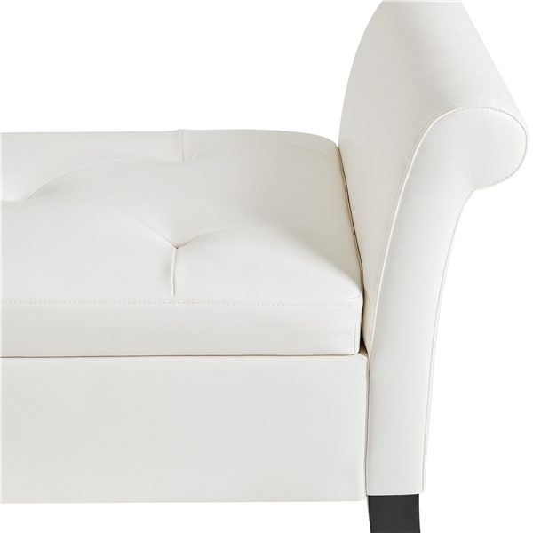 Faux Leather Ottoman Carousel 11
