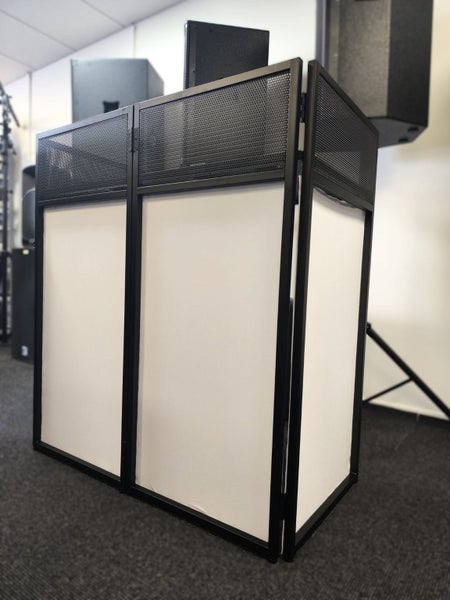 DJ Pro Event Table Foldable Portable Aluminum DJ Booth Facade DJB-06 (ST48)62863235022978113