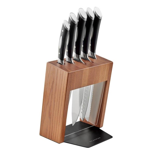 Scanpan Kalo 6 Piece Knife Set & Ash Block Carousel 1