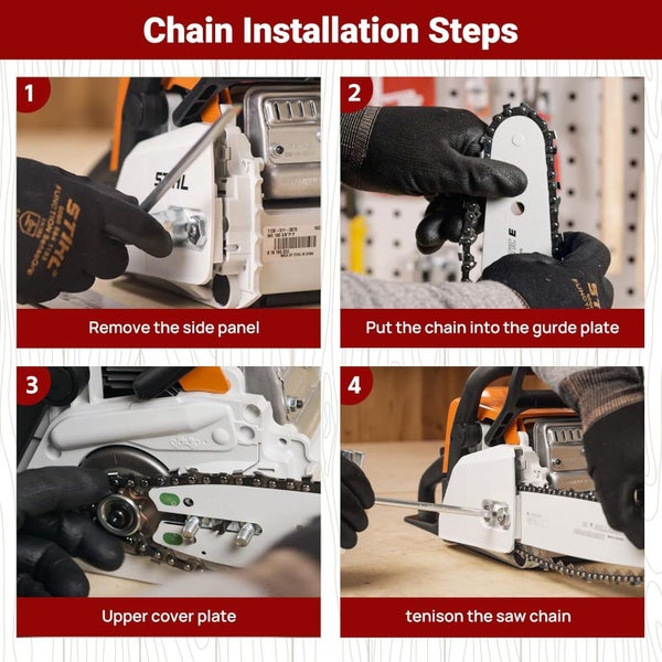 16 Inch Chainsaw Chain 57 Drive Links, 3/8" Pitch Carousel 6