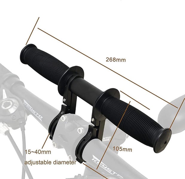 Kids bike seat, Handlebar with grips Ride shotgun - (NZ Clearance) Carousel 14