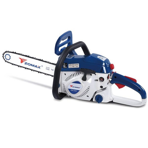 Zomax ZMC3501 Chainsaw, 35.2cc, 14" Bar & Chain Carousel 1