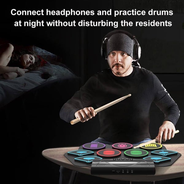 Electronic Roll Up Drum Kit Carousel 2