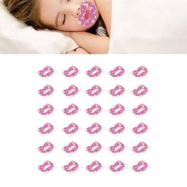 30pcs Mouth Sleep Strip Breathing Training Ultra Thin Snoring Mouth Tape Carousel 5