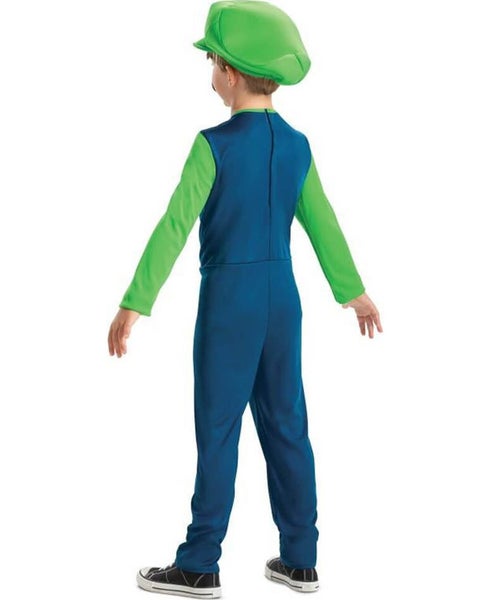 Super Mario Brothers Luigi Fancy Dress Boys Costume Carousel 2