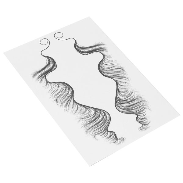 fake hairline sticker Hair Tattoo Sticker Edges Hairstyles Tattoo Edge Hair Carousel 1