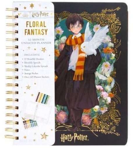 Harry Potter: Floral Fantasy 12-Month Undated Plan Carousel 1