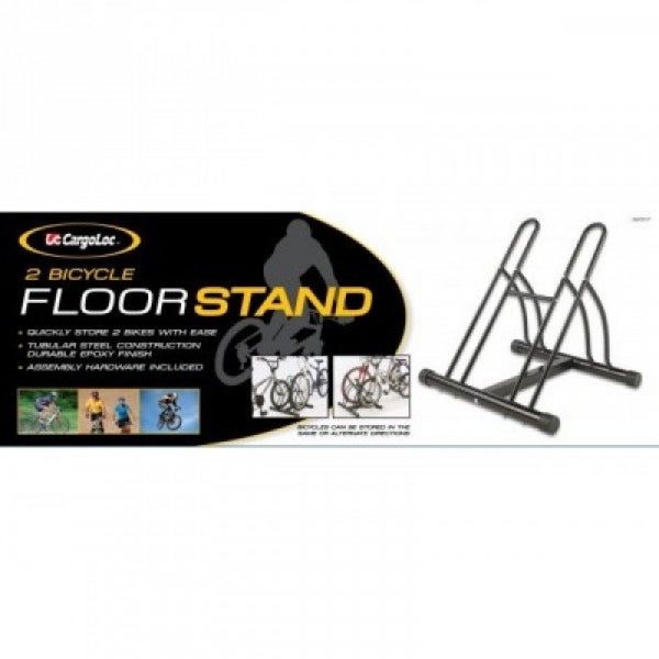 Bicycle Floor Stand - Holds 2 Bikes Cargoloc Carousel 1