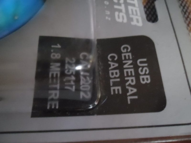 USB General Cable - 1.8 meters Carousel 2