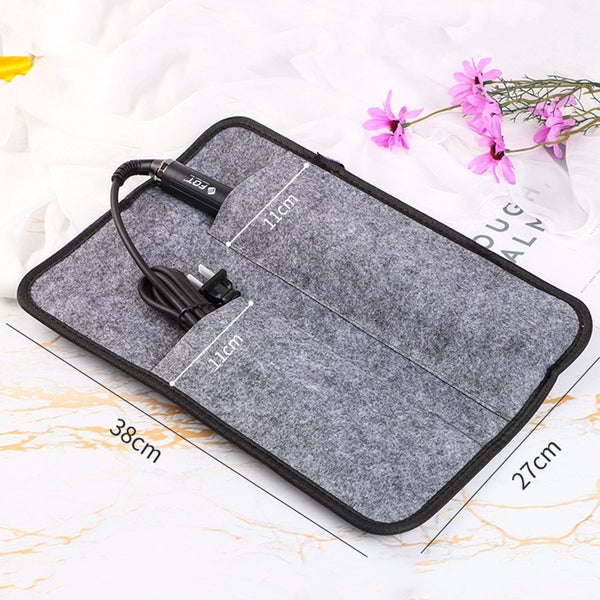 Heat Resistant Travel Bag Portable Flat Storage Case for Hot Hair Styling Tools Carousel 6