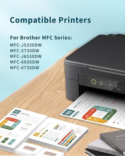 Brother LC3319XL Brother Ink Cartridges Set for MFC-J5330DW J6930DW MFC-J6730DW Carousel 2