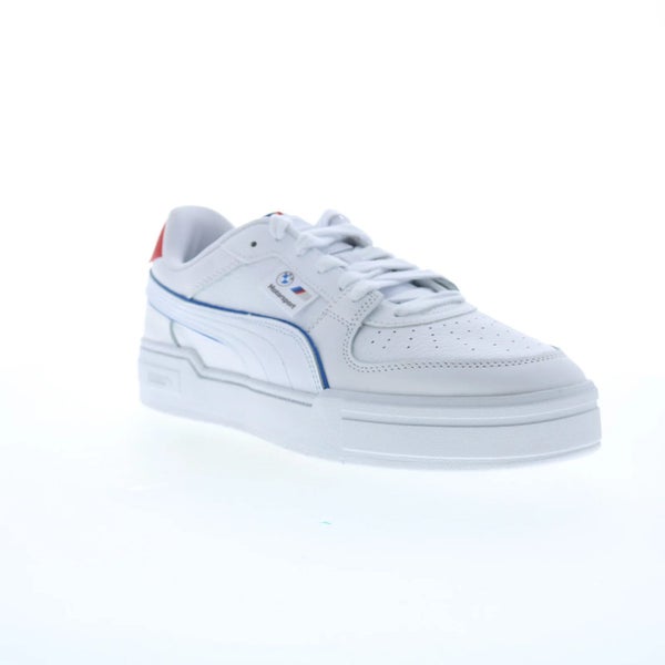 Puma BMW M Motorsport CA Pro Mens White Leather Sneakers Shoes Carousel 1