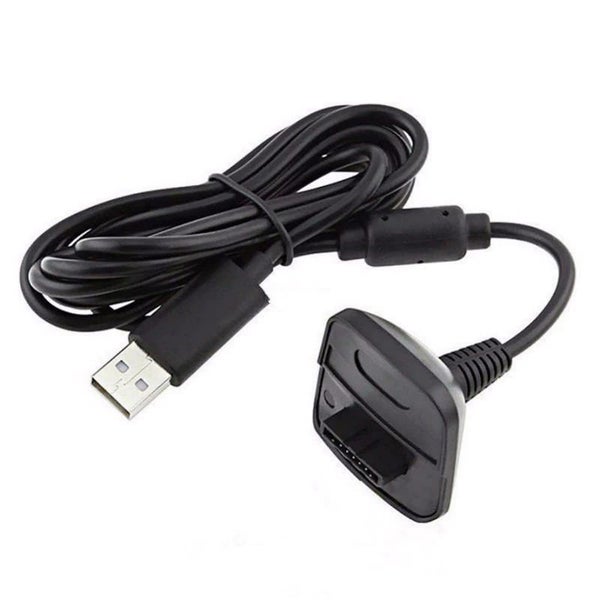 Usb Charger Play Charging Cable Cord For Xbox 360 Wireless Controller Black Cabl Carousel 3