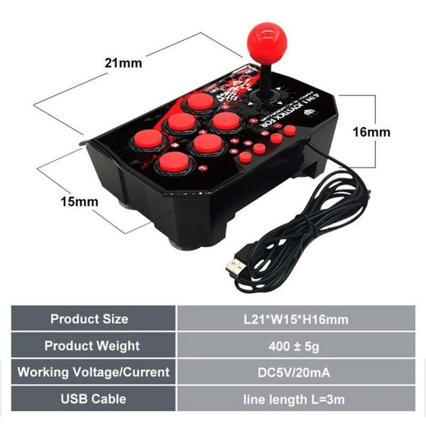 4 In 1 Retro Station Usb Wired Games Console For Ps3 Switch Pc Android Tv Video Carousel 2
