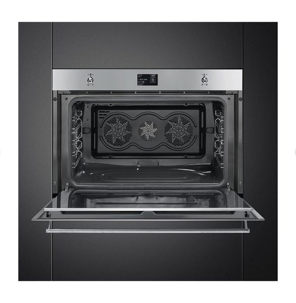 Smeg SFP9395X1 90cm Pyro Oven Carousel 2