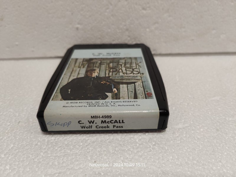C.W. McCALL: Wolf Creek Pass 8-Track 1975 Carousel 2