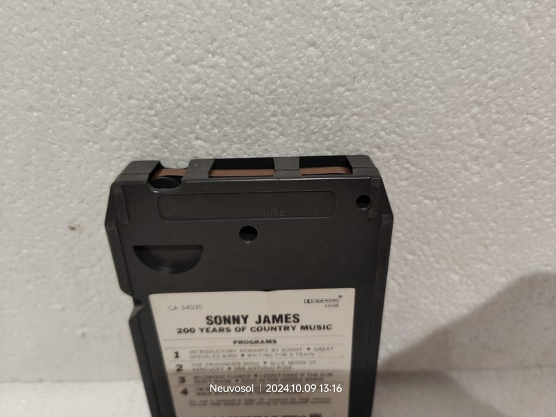 Sonny James 200 Years of Country Music ( 8-Track Tape ) Carousel 4