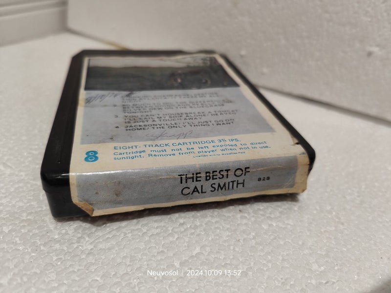 Best Of Cal Smith - 8 Track Tape - 1970's Carousel 2