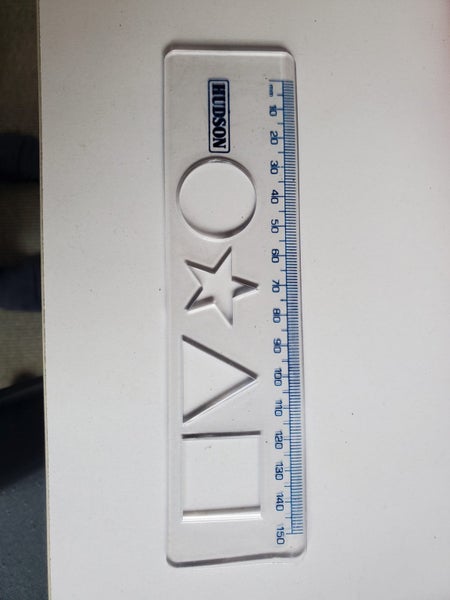 Stencil ruler Carousel 2