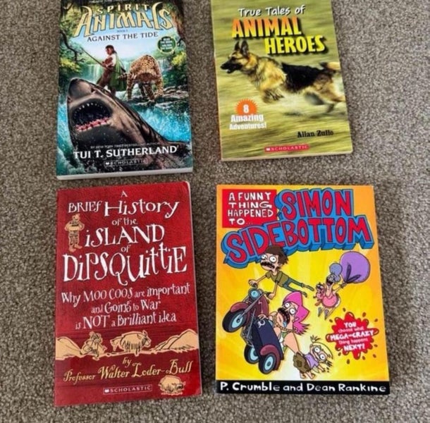 kids book bundle x4 $5 reserve Carousel 1