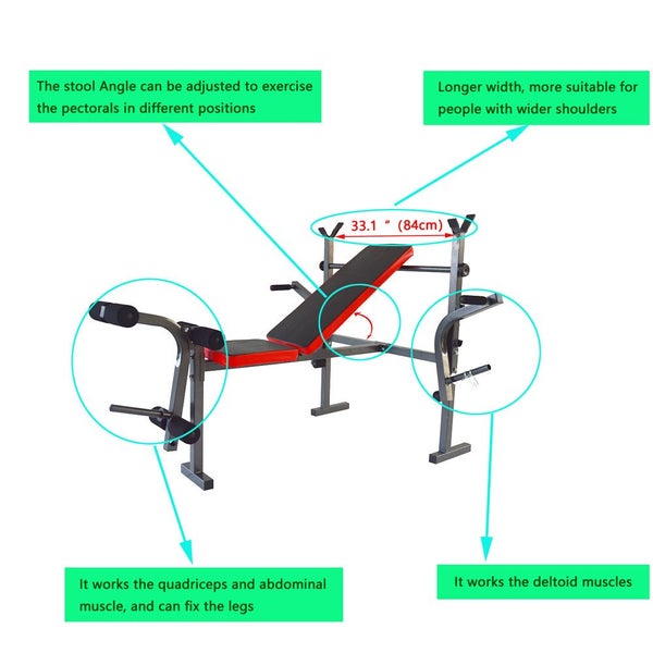 Adjustable Weight Bench (OVER STOCKED) Carousel 2