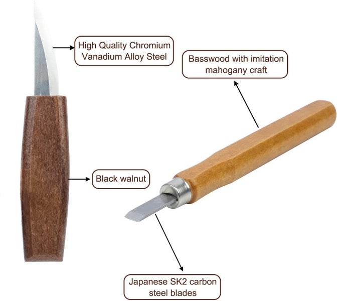 Wood Carving Tools Set Carousel 2