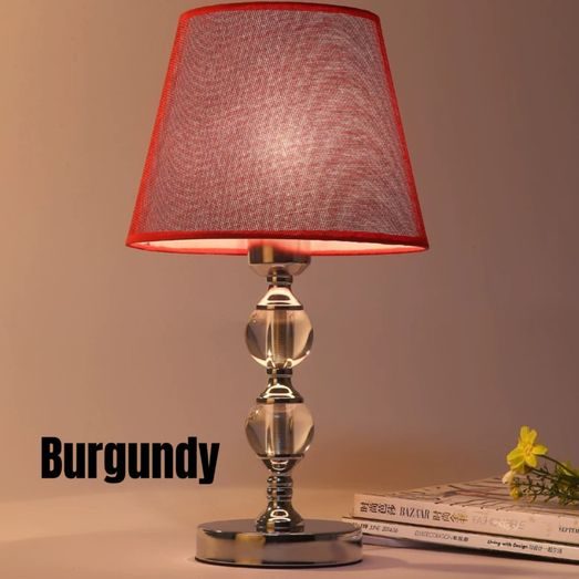 Modern simple lamp · Study room · Bedside lamp · Fashion creative crystal lamp Carousel 1