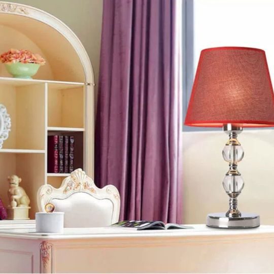 Modern simple lamp · Study room · Bedside lamp · Fashion creative crystal lamp Carousel 2