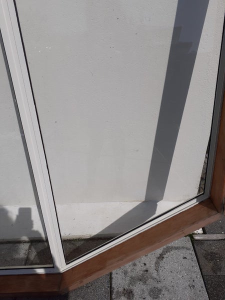 Angled Aluminium Window - made for stairwell Carousel 2