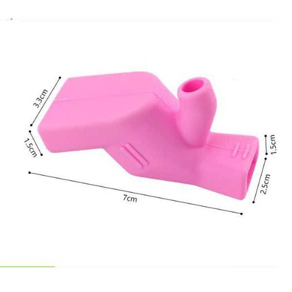 Water Tap Extension Swivel Pink High Elastic Sink Kitchen Bathroom Accessories F Carousel 2