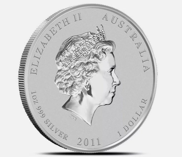 2 x 1oz .999 Silver Coin Au Lunar Year Rabbit Series II/ Perth Mint Carousel 2