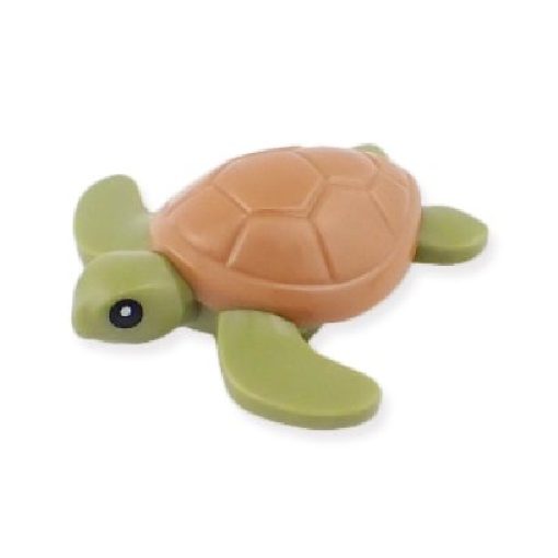 NEW - Lego Sea Turtle with medium nougat shell Carousel 1