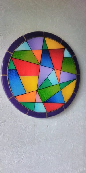 "Art deco window" (painting) by MAG. Carousel 1