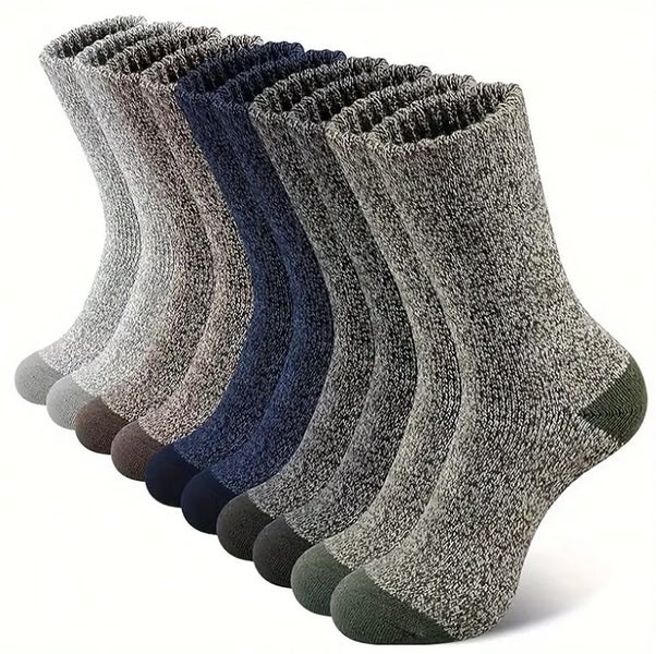 5 Pairs Merino Wool Socks for Men Carousel 1