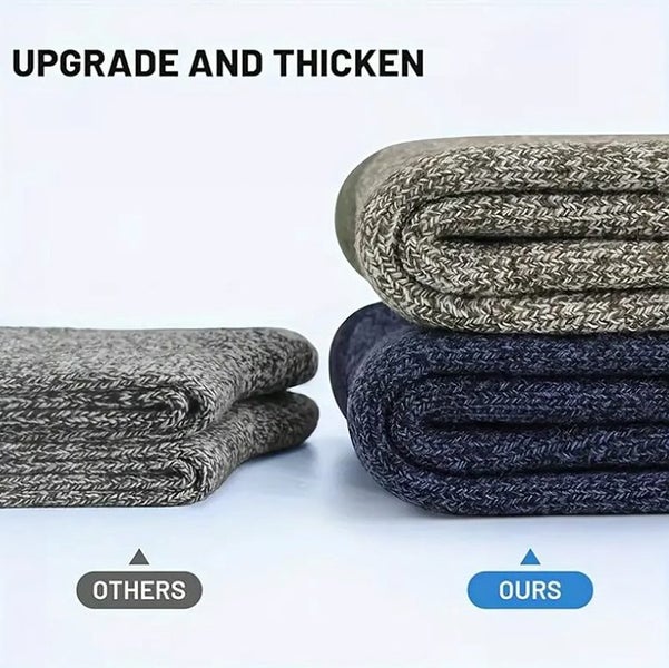 5 Pairs Merino Wool Socks for Men Carousel 2