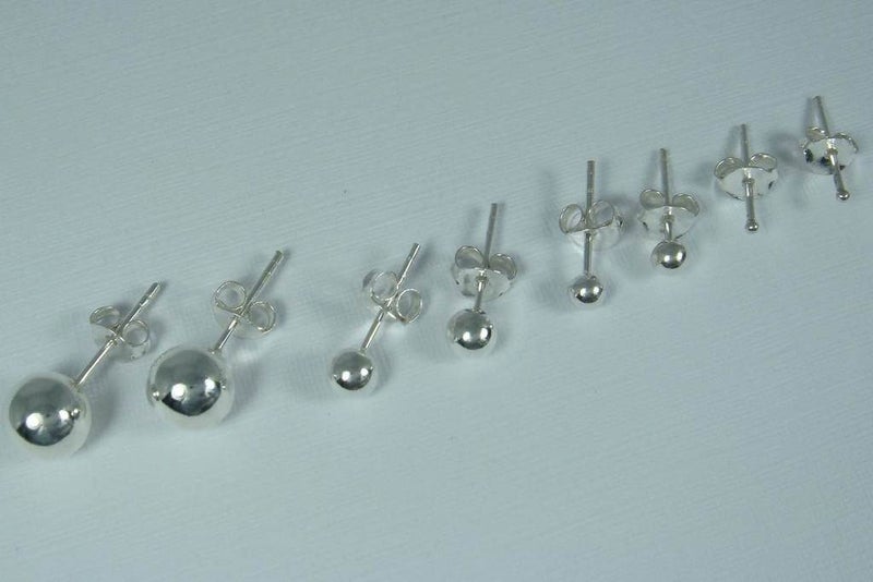 Studs | Ball | 2mm | 925 Stg Silver #739 Carousel 4