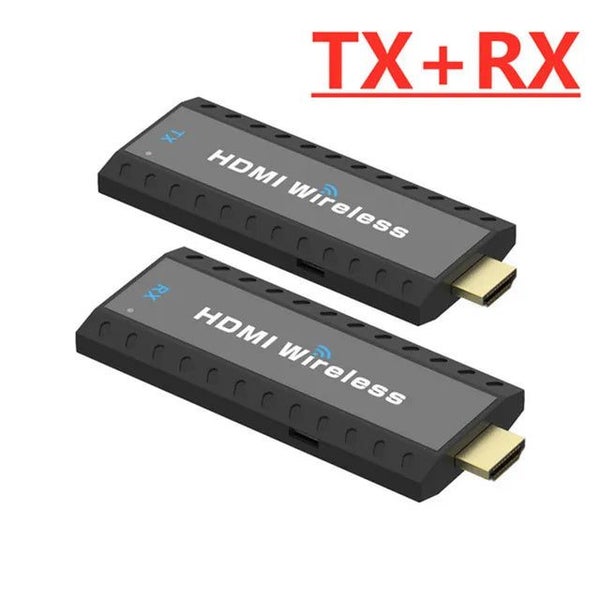 Wireless HDMI-Compatible Video Transmitter and Receiver G6W Kits Extender Ada... Carousel 1