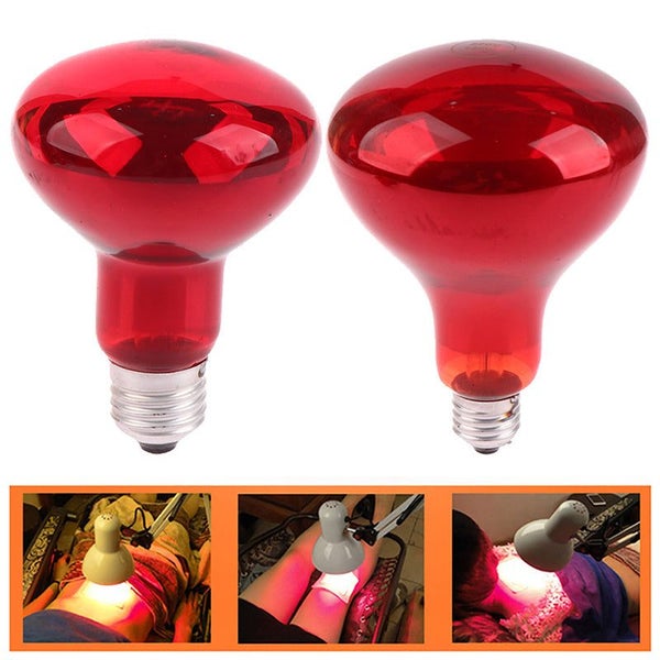 Infrared Physiotherapy Bulb 100W 150W Heating Therapy Red Lamp for Body Neck ... Carousel 2