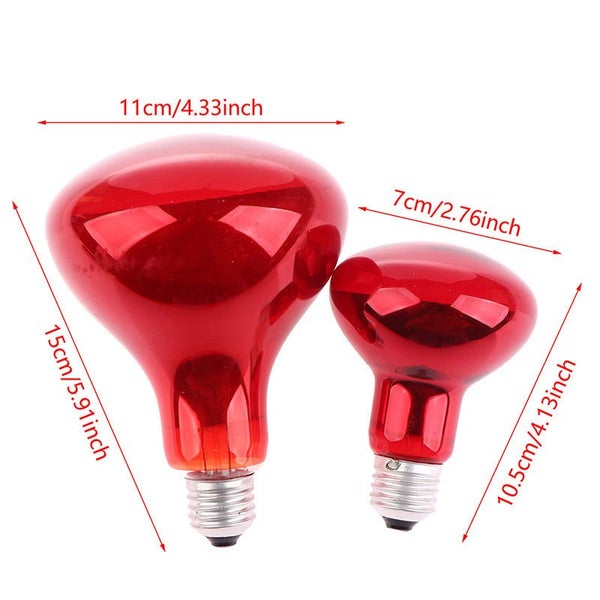 Infrared Physiotherapy Bulb 100W 150W Heating Therapy Red Lamp for Body Neck ... Carousel 7
