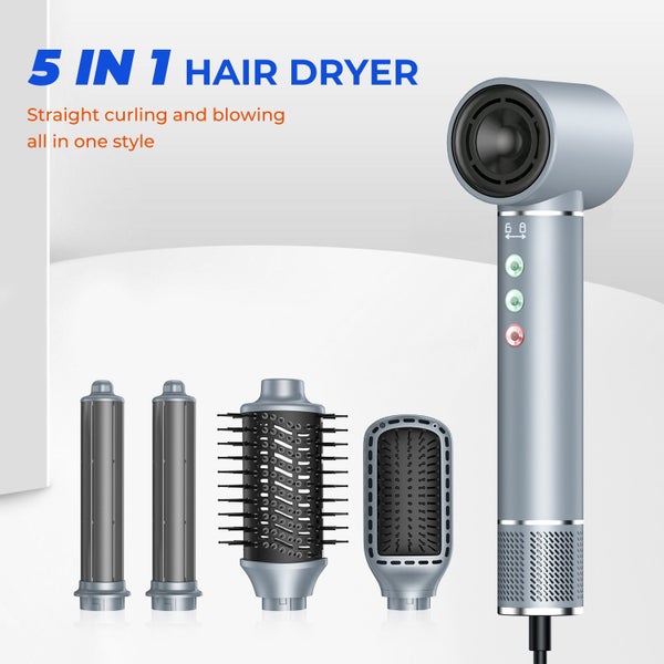 Hair Styler Thermal Brush,Hot Air Brush,Negative Ionic Blow Dryer Curling Iron Carousel 1